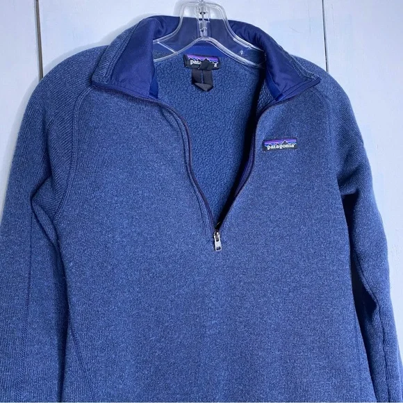 Patagonia quarter zip pull over sweater size women’s small - Picture 5 of 6